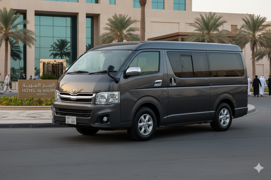 Toyota HiACE Mini Bus (2025 Model) (10 Seater)