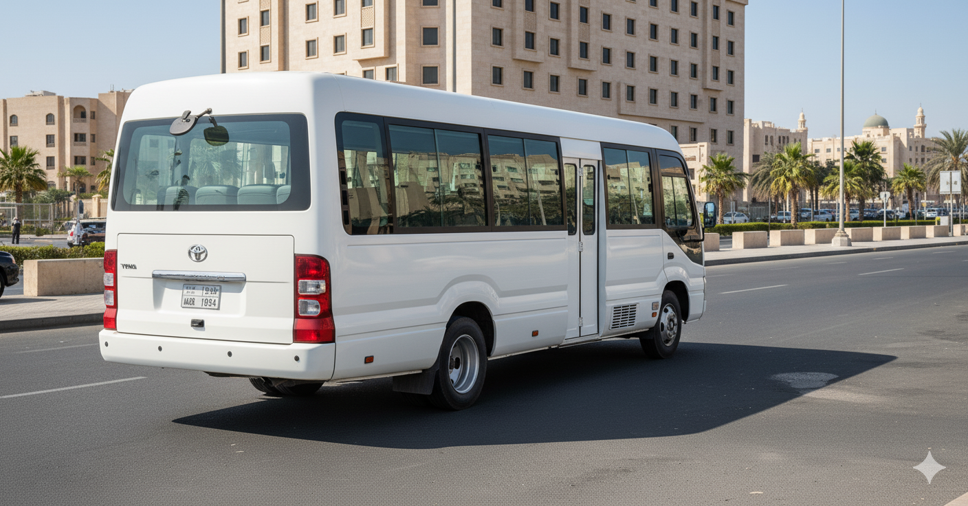 Toyota Coaster Bus (2025 Model) (15 Seater)